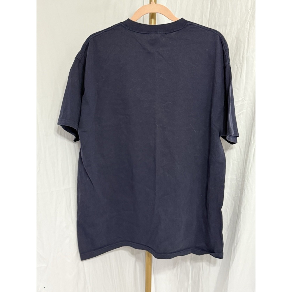 Anvil Apparel T Shirt XL Blue‎ Short Sleeve Crew Neck America Patriotic Cotton - Picture 4 of 12